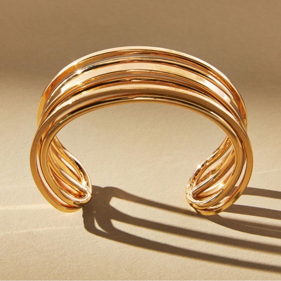 Anthropologie Jewelry - Anthropologie Cage Cuff Bracelet